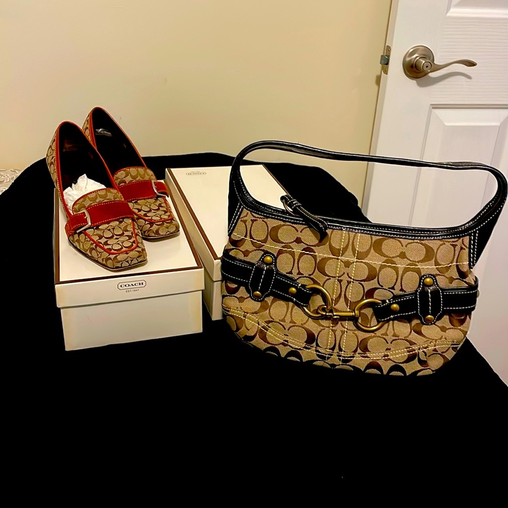 Vintage coach- Shoes and Matching Bag